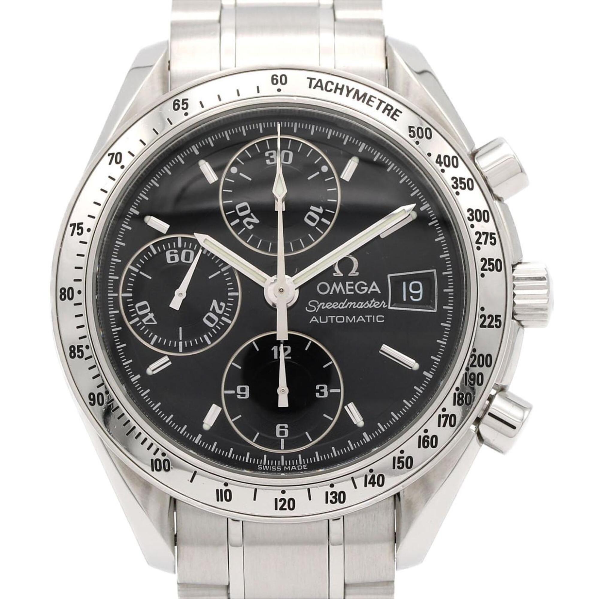 Omega Speedmaster Date 351350 Stainless Steel Automatic Watch